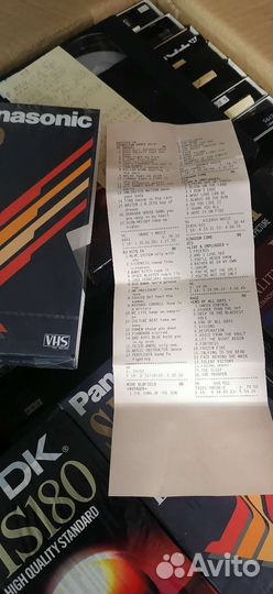 Видеокассеты с аудиозаписями