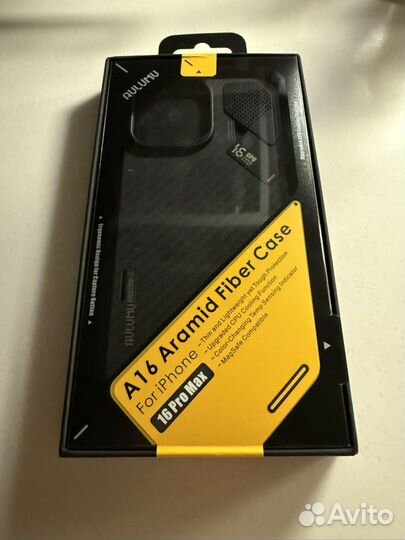 Чехол Aulumu Aramid Fiber для iPhone 16 Pro Max