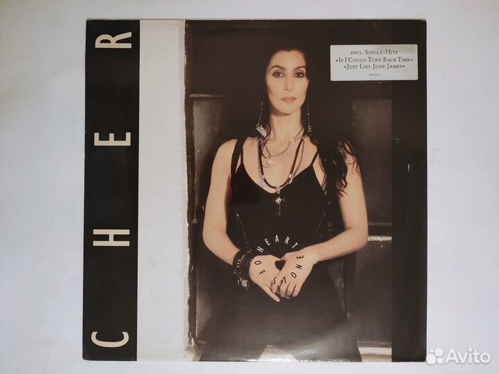 LP Cher - Heart Of Stone Germany Geffen 1989г