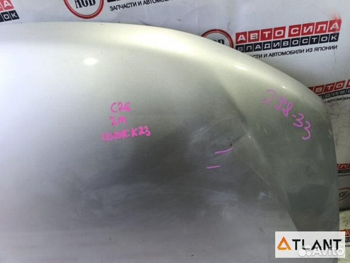 Капот nissan serena