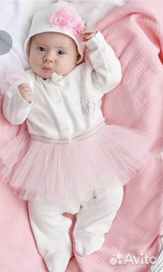 Комплект на выписку для девочки Luxary Baby