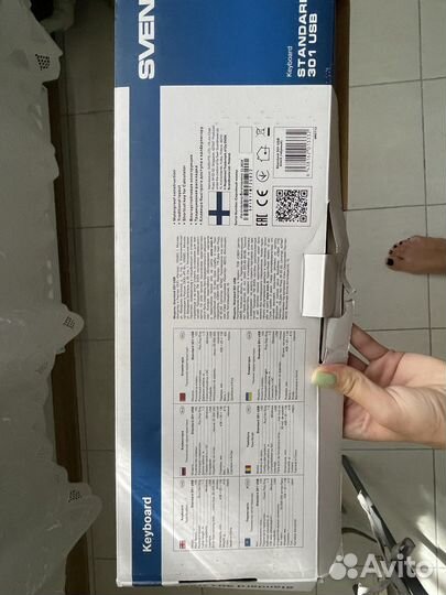 Клавиатура Sven Standard 301 USB