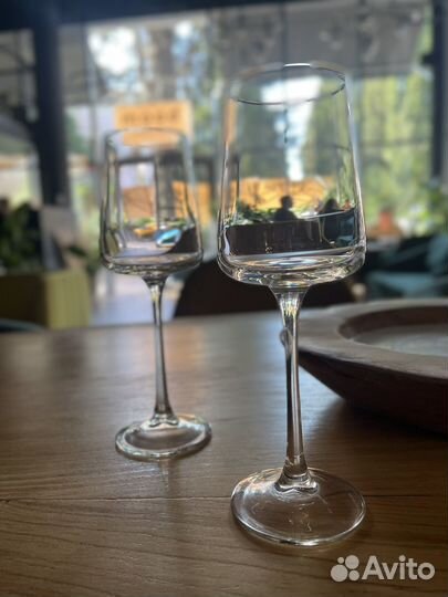 Бокалы для вина. Новые бокалы в коробке