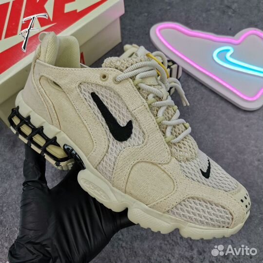 Кроссовки Nike Air Zoom Stussy Fossil