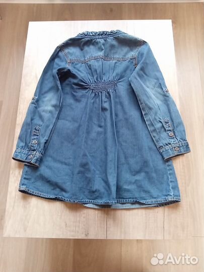 Джинсовое платье для девочки Mayoral 110