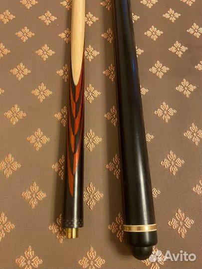 Кий для русского бильярда (пирамиды) ручной работы