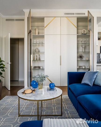 Дизайнерский ремонт квартир и домов по договору