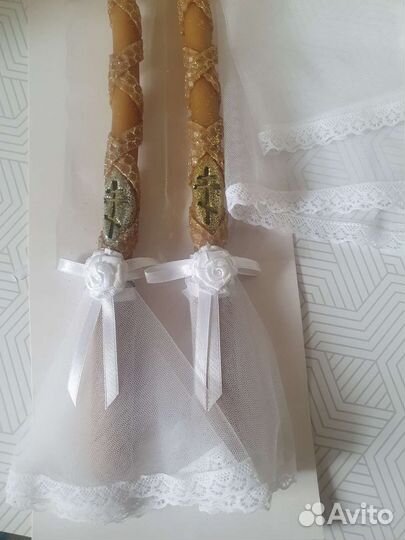 Свечи монастырские, венчальные, освященные