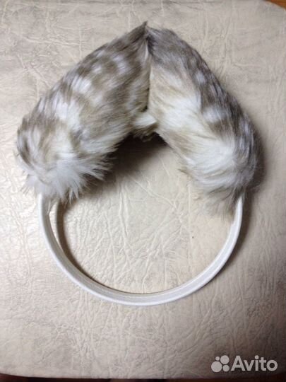 Меховые наушники