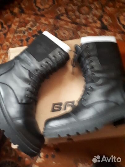 Сапоги мужские зимние кожаные 41р на шерсти
