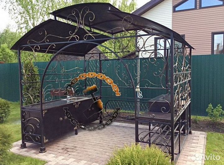 Мангалы со столиком