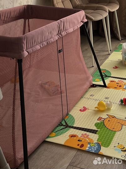 Детская кровать манеж с матрасом
