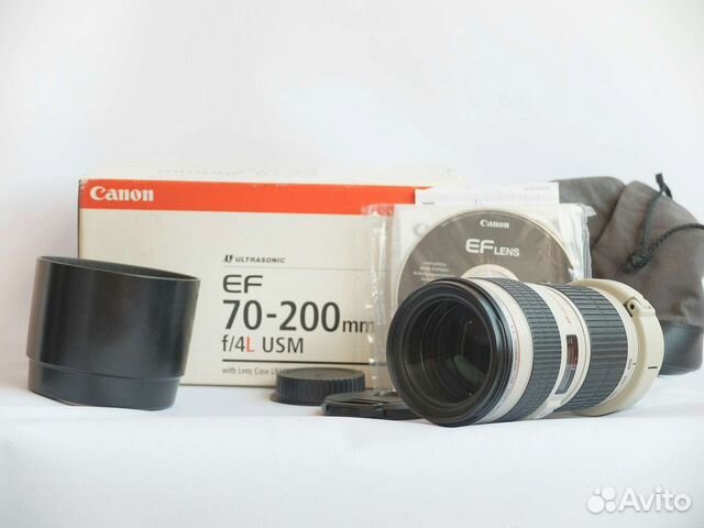 Canon 70-200mm F4L USM объявление продам