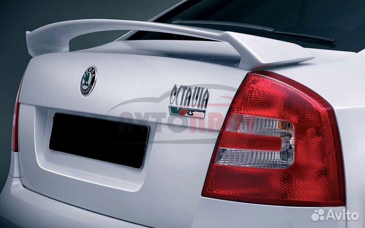 Спойлер RS для Skoda Octavia 2 (А5)