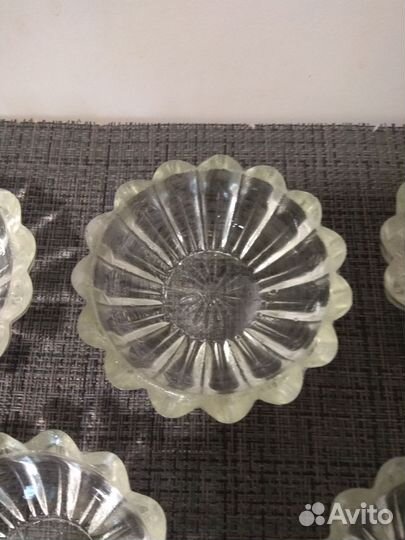 Розетки стеклянные СССР