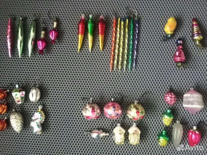 Елочные игрушки СССР