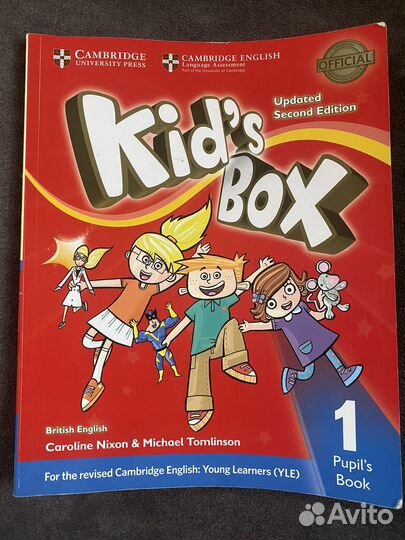 Учебник kids box pupils Book 1