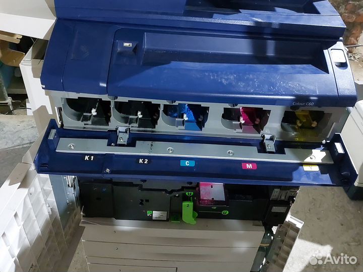 Цветной лазерный принтер мфу a3 xerox colour c60