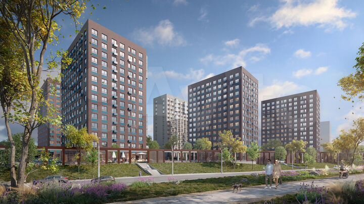 2-к. квартира, 42,9 м², 5/14 эт.