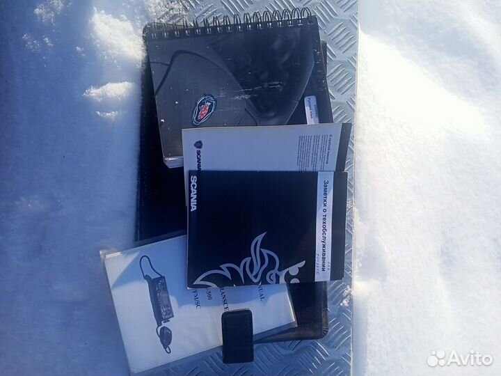 Scania тягач сервисная книжка