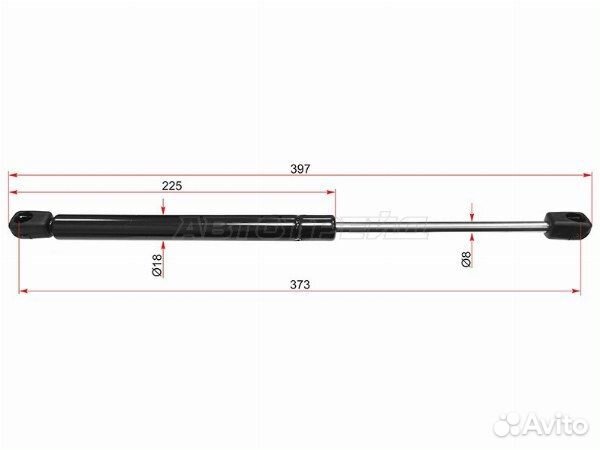 Амортизатор капота
