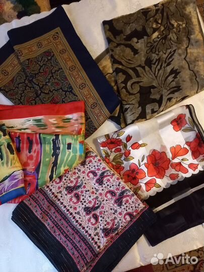 Платки женские разные 4 вида