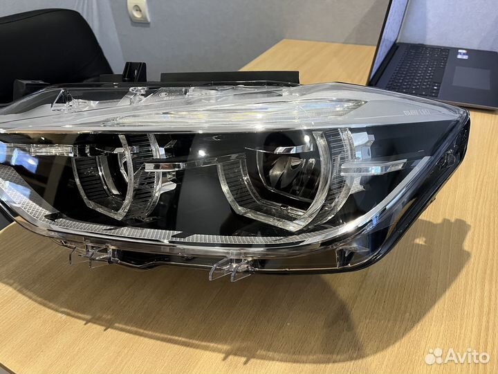 Левая водительская фара BMW F30 рестайл LED