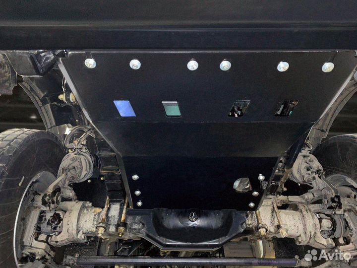 Защита двигателя и радиатора FAW J6