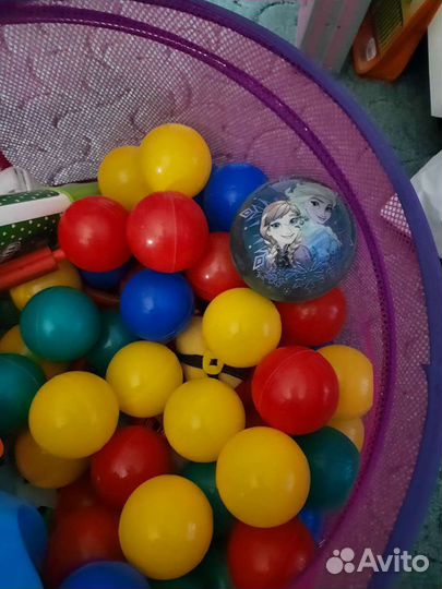Сетка для игрушек с шариками