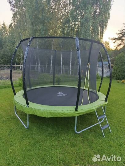 Батут с сеткой
