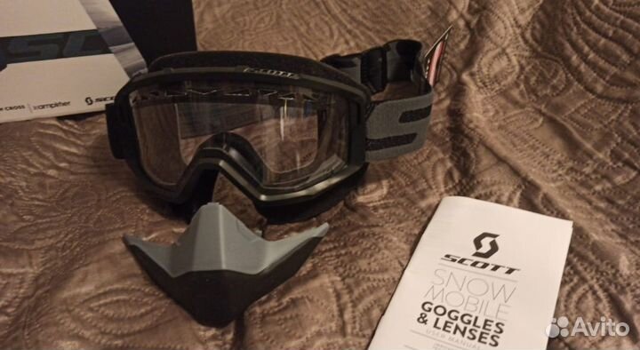 Очки снегоход квадроцикл Scott Primal MY23 BL/Clea
