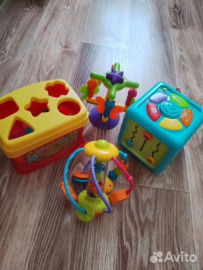 Развивающие игрушки 6-12 мес
