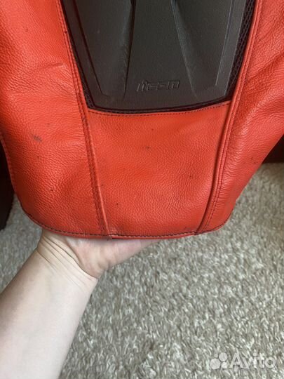 Мотокуртка кожаная icon