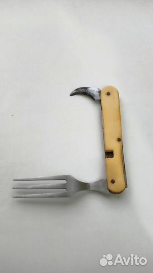 Вилка-нож складной. СССР