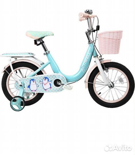 Велосипед детский actiwell с корзиной
