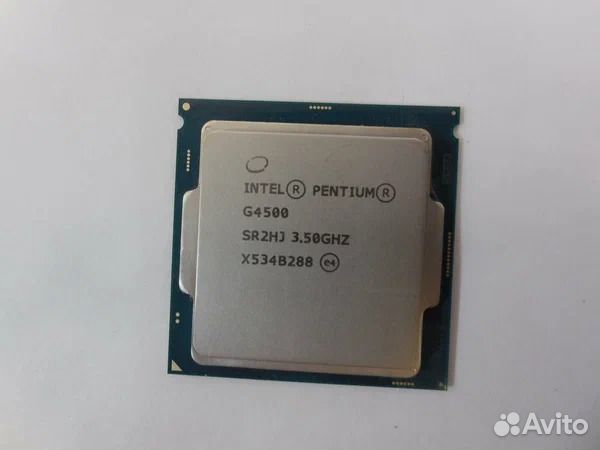 Процессор Intel Pentium G4500