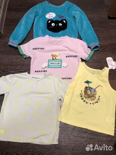 Пакет вещей на девочку 134-130