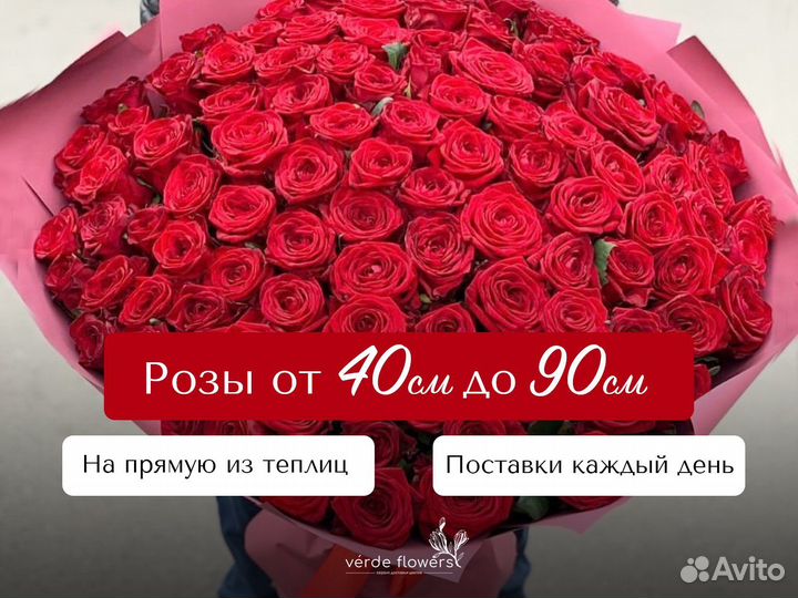 Розы 101 51 25 Сочи Адлер доставка купить цветы