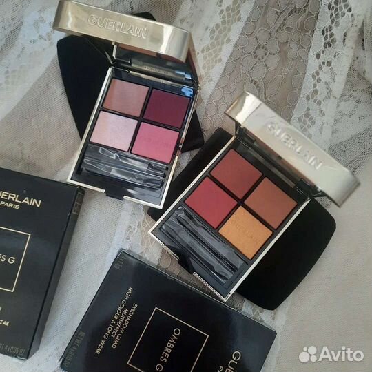 Палетки теней Guerlain Ombres G
