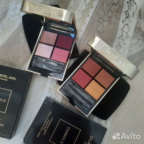 Палетки теней Guerlain Ombres G
