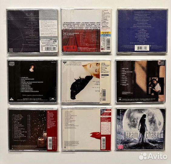 Cd japan Mylene Farmer/Sarah Brightman/Enya