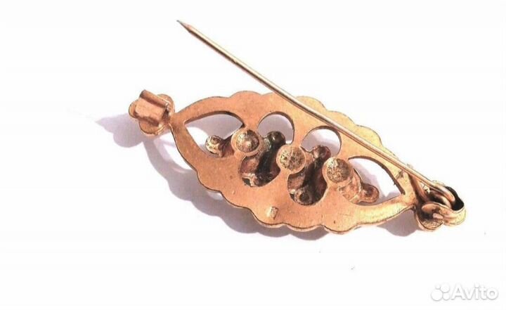 Очаровательная брошь Чехословакия СССР