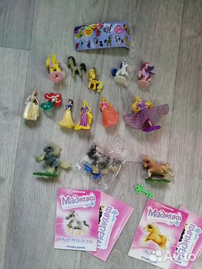 Киндеры winx принцессы пони маджики