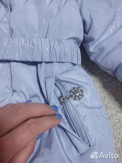 Зимний комбинезон для девочки 3-4 года, 98 размер