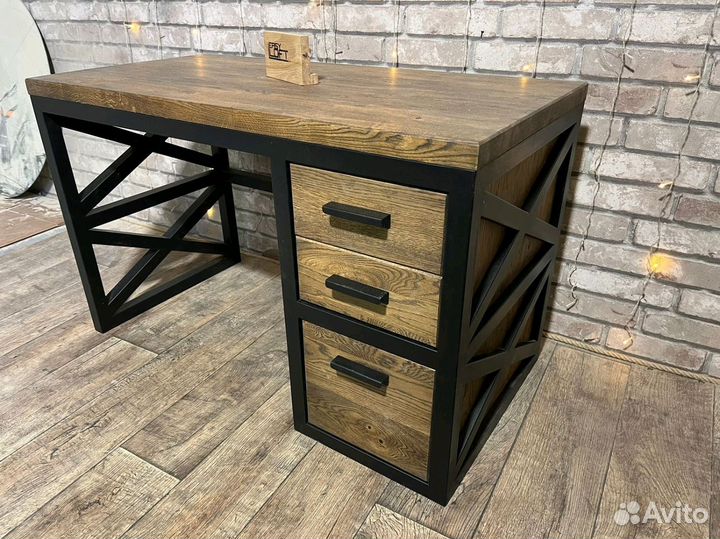 Письменный стол лофт loft table L-66