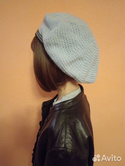 Берет вязаный