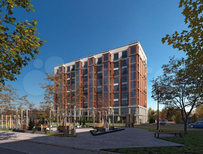 2-к. квартира, 75,3 м², 1/9 эт.