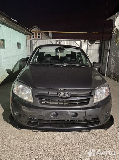 Сплиттер (юбка) переднего бампера универсальный