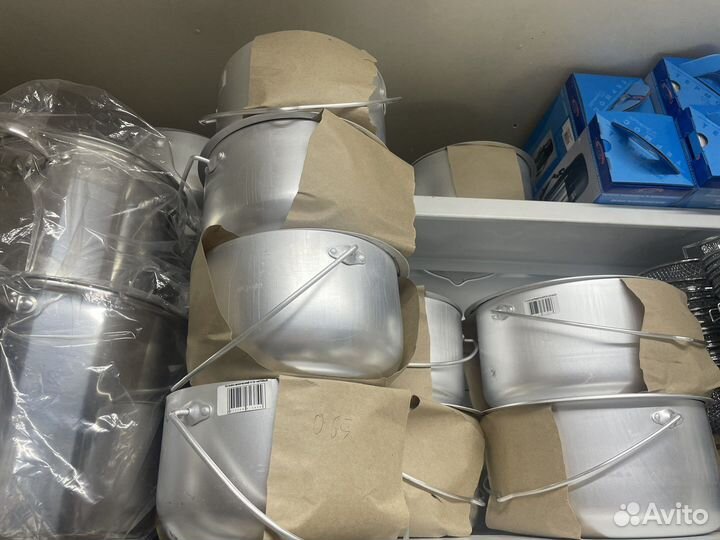 Котелок походный алюминиевый