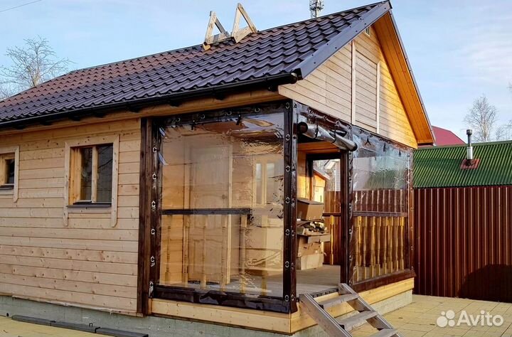 Прозрачные пвх окна